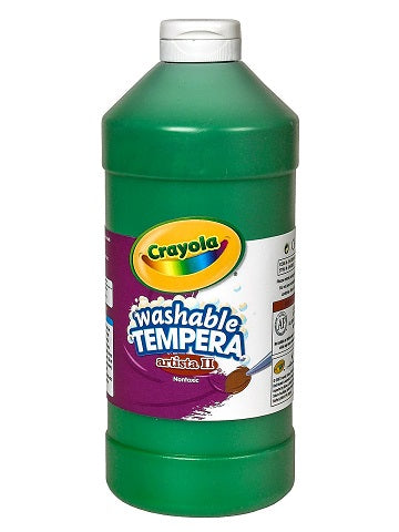 Crayola@ Artista II Washable Tempera Paint 32 oz.