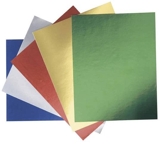PACON METALLIC FOIL BOARD 22" X 28" GOLD 25 SHEETS