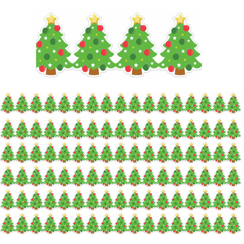 Christmas Tree Extra Wide Deco Trim&reg;, 37 Feet Per Pack, 6 Packs
