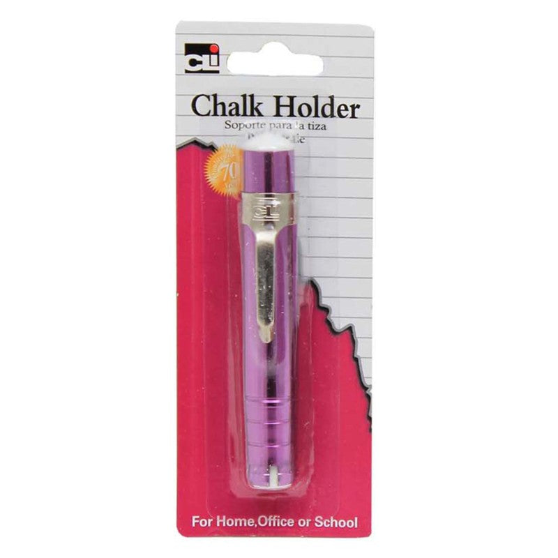 Chalk Holder, Aluminum, Assorted Colors