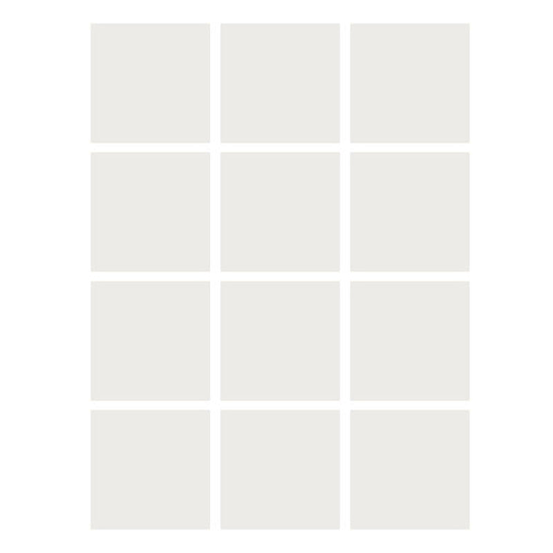 Dry Erase Stickables with Dry Erase Marker, White, 3" x 3", 12 Per Pack, 2 Packs