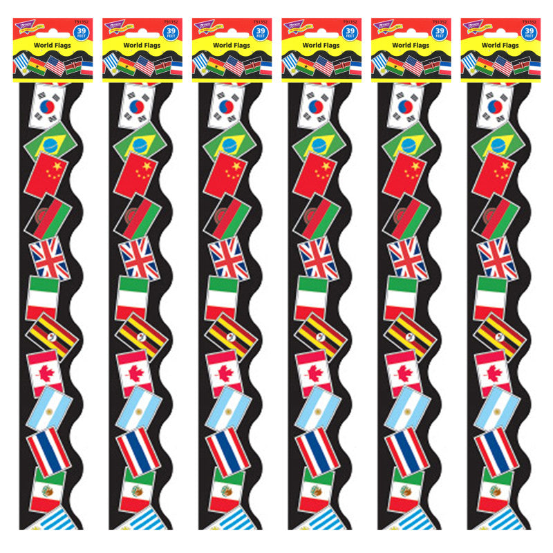 World Flags Terrific Trimmers&reg;, 39 Feet Per Pack, 6 Packs