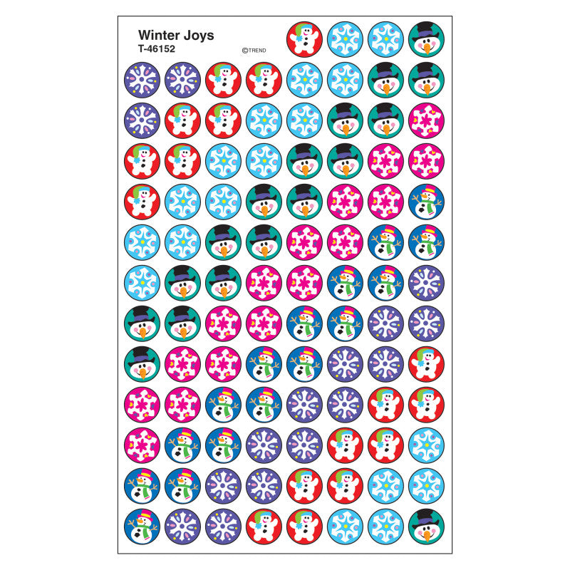 Winter Joys superSpots&reg; Stickers, 800 ct