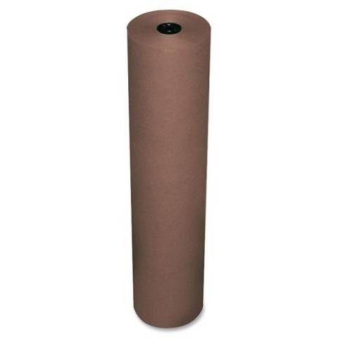 Rainbow Pacon, Lightweight Duo-Finish Art Kraft Paper, 36" by 1000', Brown (63020)