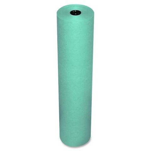 Rainbow Pacon, Lightweight Duo-Finish Art Kraft Paper, 36" by 1000', Light Green (63120)