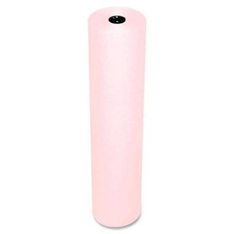 Rainbow Pacon, Lightweight Duo-Finish Art Kraft Paper, 36" by 1000', Pink  (63260)
