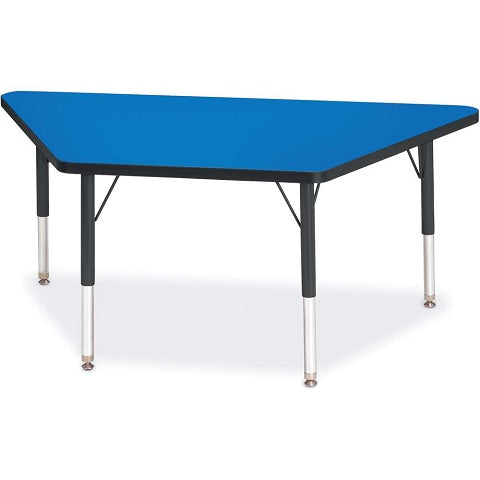 Berries® Trapezoid Activity Table - 24" X 48", Adjustable height