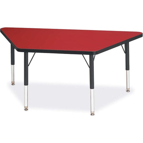 Berries® Trapezoid Activity Table - 30" X 60", Adjustable height