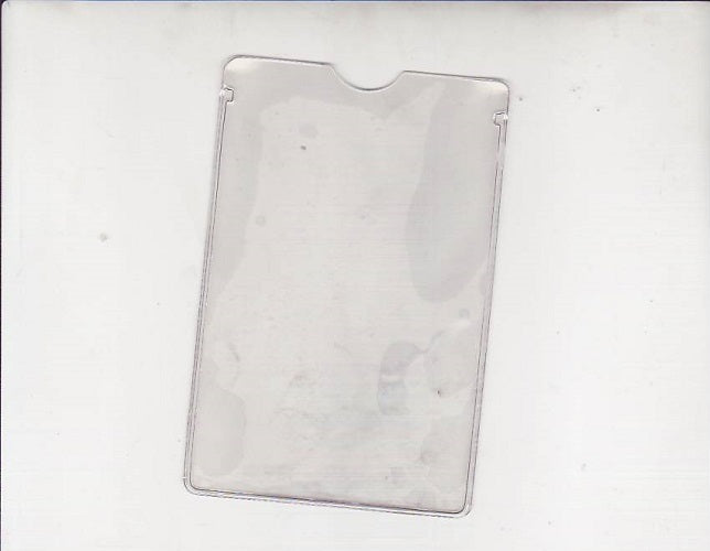 Clear Plastic 3 x 5 Inch Card Protector, 24 Count