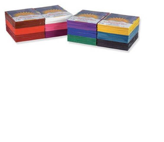 Pacon SOLID COLOR Construction Paper by the Case - 12" x 18" - case OF 24 PKGS. SOLID COLORS