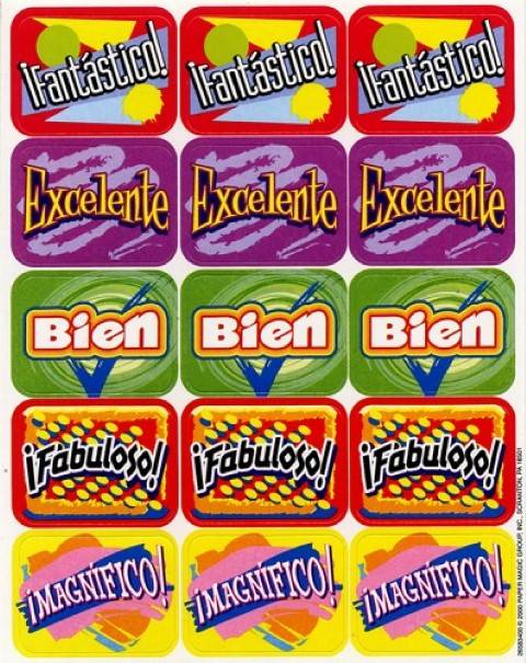 Eureka Spanish Success Stickers (658340)