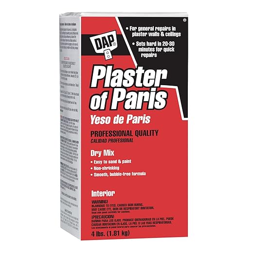 Dap Paris  of Plaster, 4 LB, White