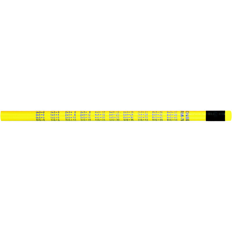 Multiplication Tables Pencil, Pack of 144