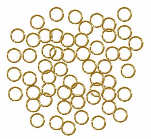Jump Rings, 7mm, Silver - 144/pkg