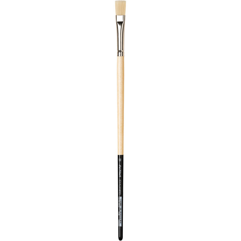 CHUNEO Synthetic Hog Bristle, Oil, Flat, Series 7129, Size 12