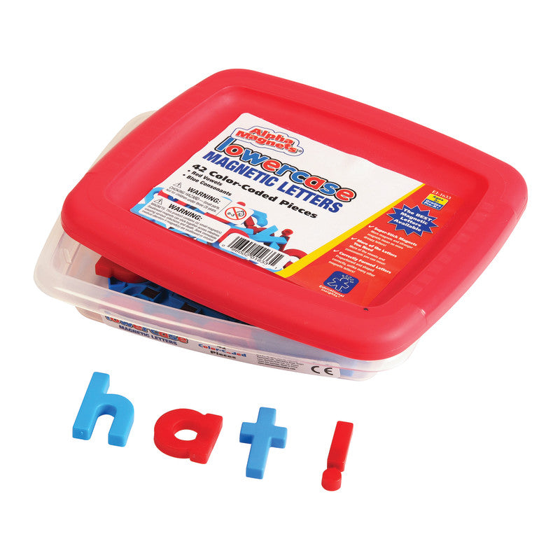 AlphaMagnets&reg; Color-Coded Lowercase, 42 Pieces