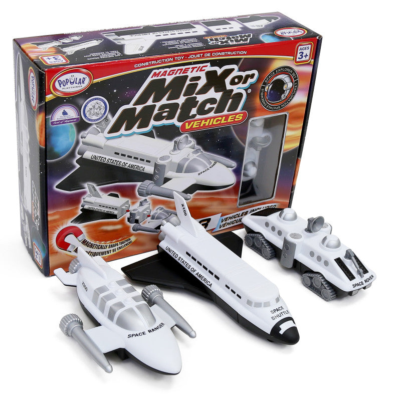 Magnetic Mix or Match&reg; Vehicles, Space