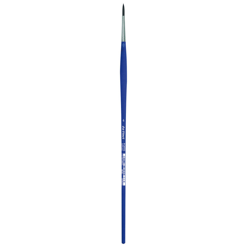 FORTE-Acrylics Student Brush, Synthetic, Acrylic & Oil, Round, Series 8630, Size 4