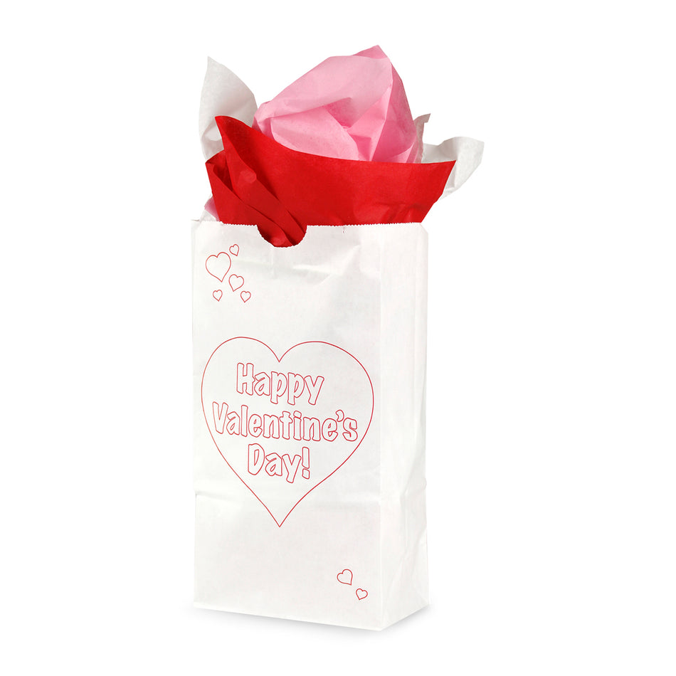 Hygloss Non-Bleeding Tissue Paper Valentine's Colors  Assortments 20" X 30" - 144 sheets/pkg.