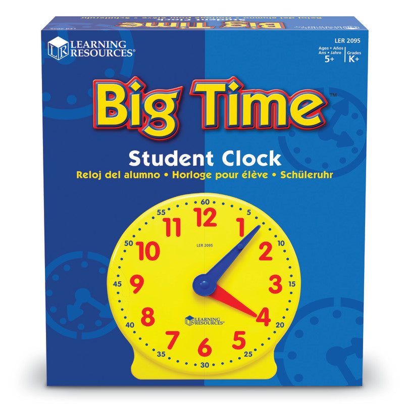 Big Time&trade; 12-Hour Student Learning Clock&reg;