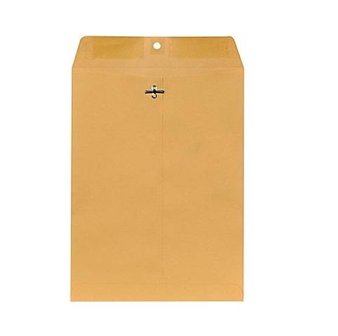 Brown Kraft Clasp 6  x 9  Envelopes, 100/Box