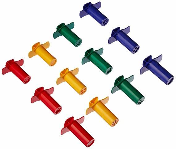 Chenille Kraft  Modeling Dough Extruders (12 count)  CK-9769