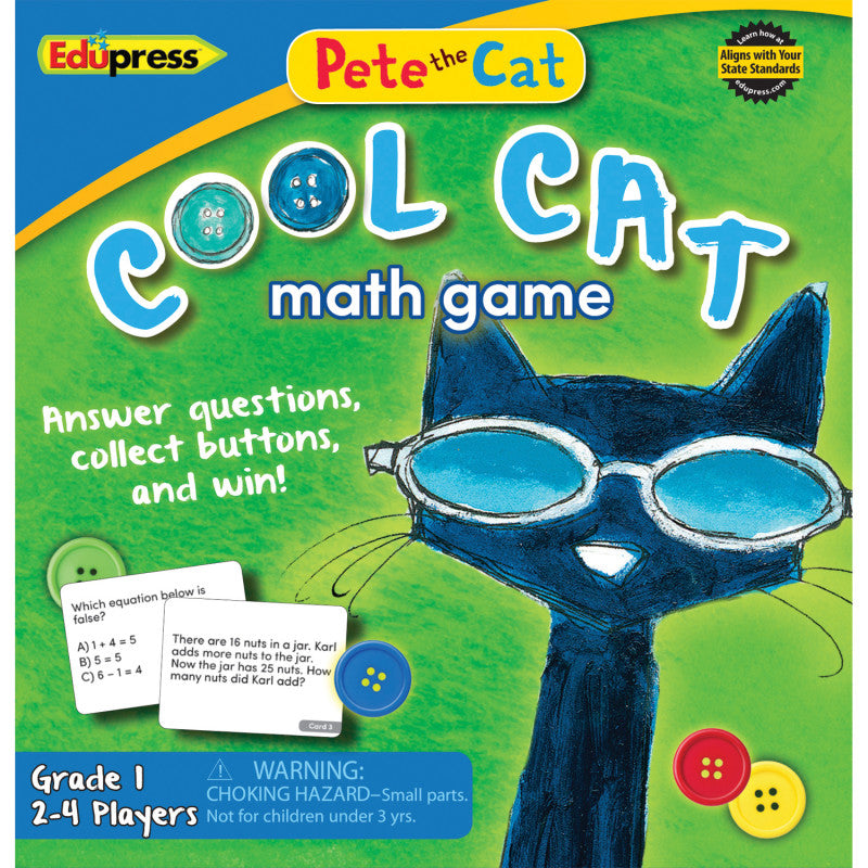 Pete the Cat&reg; Cool Cat Math Game 1