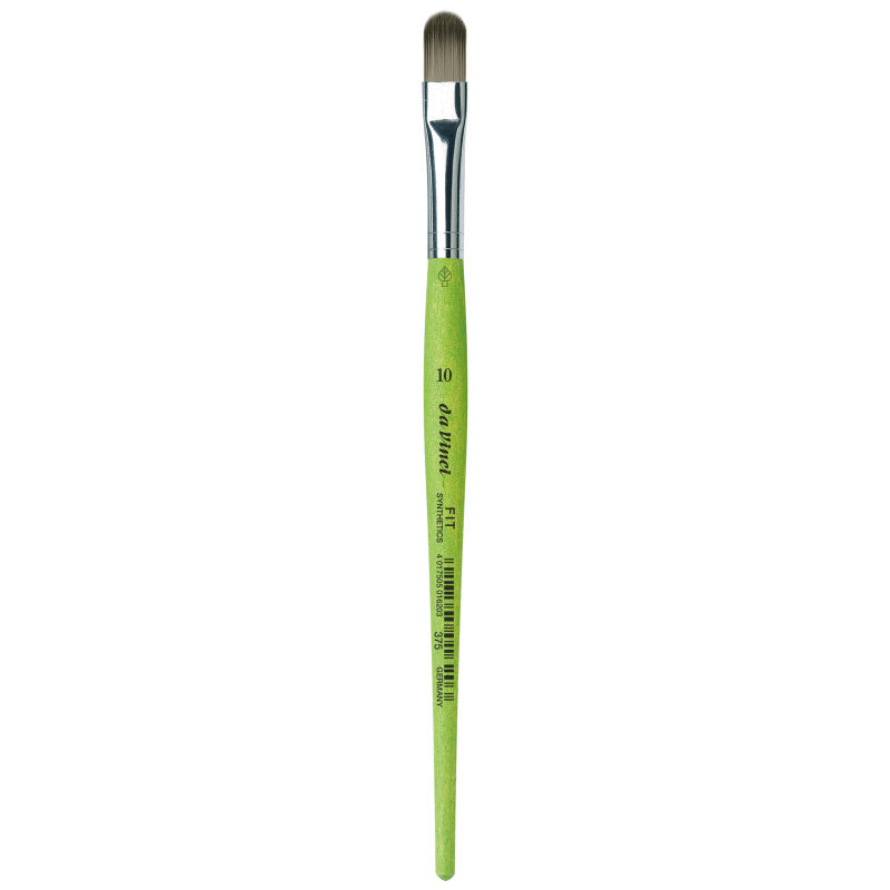 FIT Synthetics Student Brush, Synthetic, Acrylic & Tempera, Filbert, Series 375, Size 10