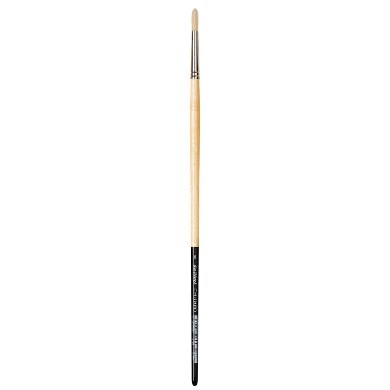CHUNEO Synthetic Hog Bristle, Oil, Round, Series 7729, Size 8