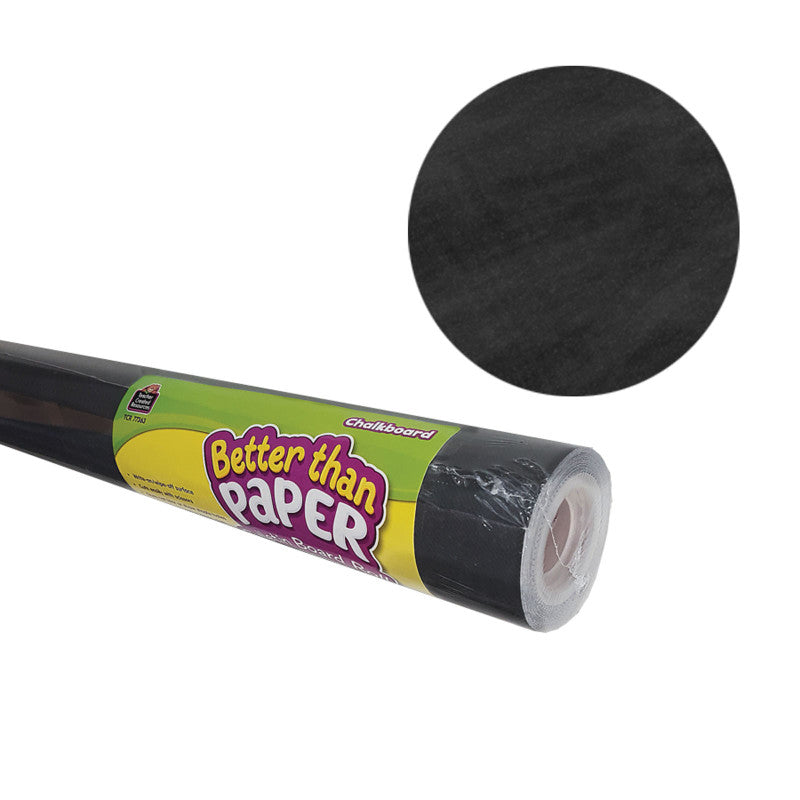 Better Than Paper&reg; Bulletin Board Roll, 4' x 12', Chalkboard, 4 Rolls