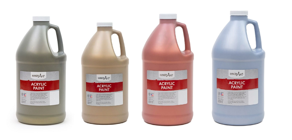 Handy Art Acrylic Metallic Paint 64OZ.