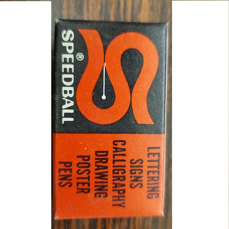 SPEEDBALL PEN NIBS A-5 Lot 12 Calligraphy triple reservoir #3024