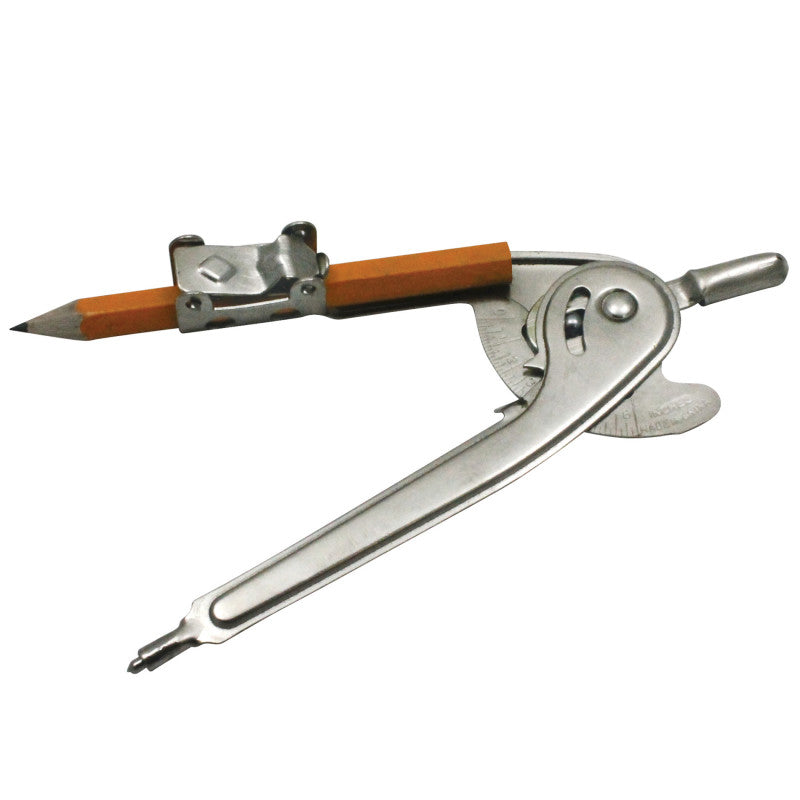 Ball Bearing Compass with Golf Pencil, Safety Point, Pack of 12