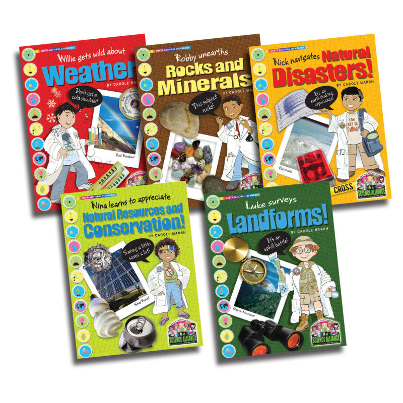 Science Alliance&trade; Earth Science, Set of 5