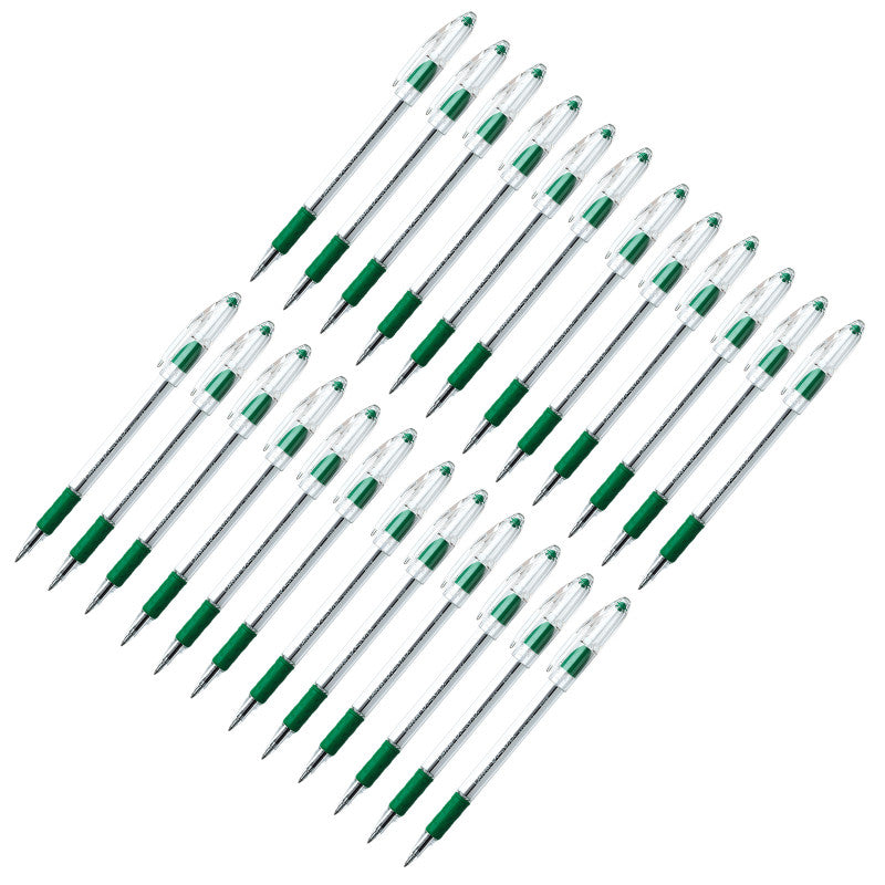 R.S.V.P.&reg; Ballpoint Pen, Fine Point, Green, Pack of 24