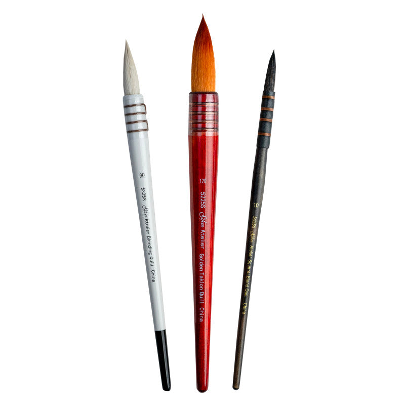 Atelier Quills Rounds, 3 Brushes