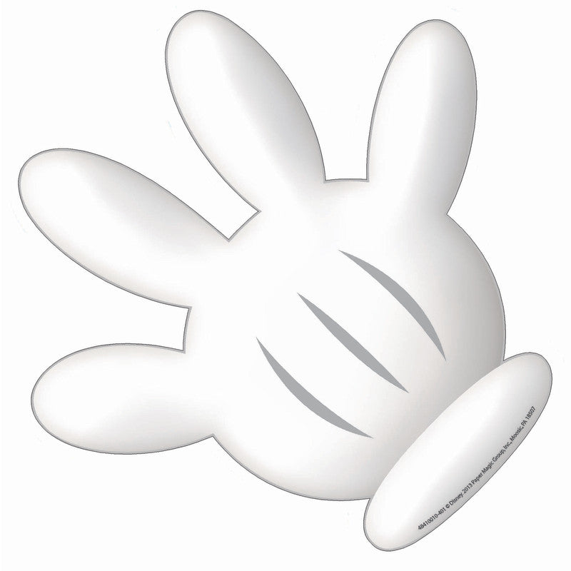 Mickey Mouse Clubhouse&reg; Hand Paper Cut Outs, Pack of 36