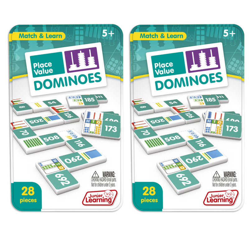 Place Value Dominoes, 2 Sets