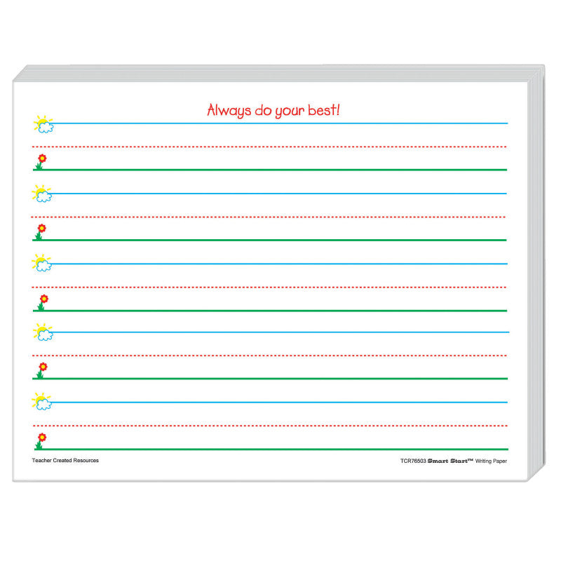 Smart Start K-1 Writing Paper: 360 Sheets
