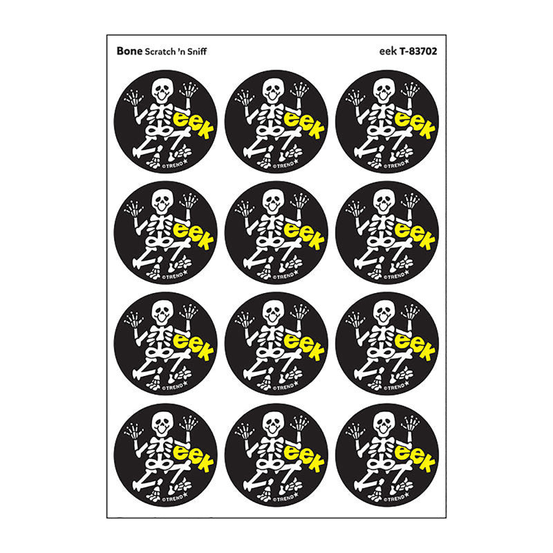 eek/Bone Scent Retro Scratch 'n Sniff Stinky Stickers&reg;, 24 ct.