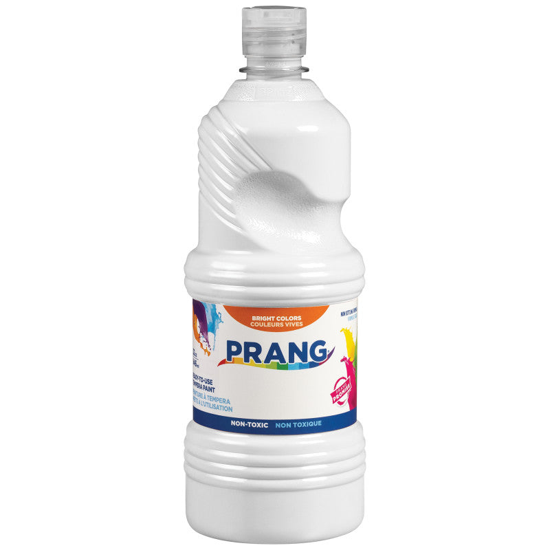 Ready-to-Use Tempera Paint, White, 32 oz
