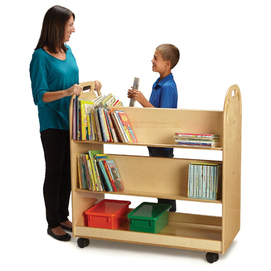 JONTI-CRAFT  Book Truck,  JON3518JC