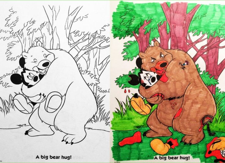 Children's Coloring Books, KikiKoki,  11"X8.25"  96 Sheets