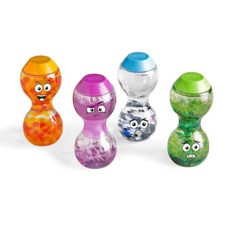 Express Your Feelings&trade; Sensory Bottles - Excited, Nervous, Lonely, and Impatient