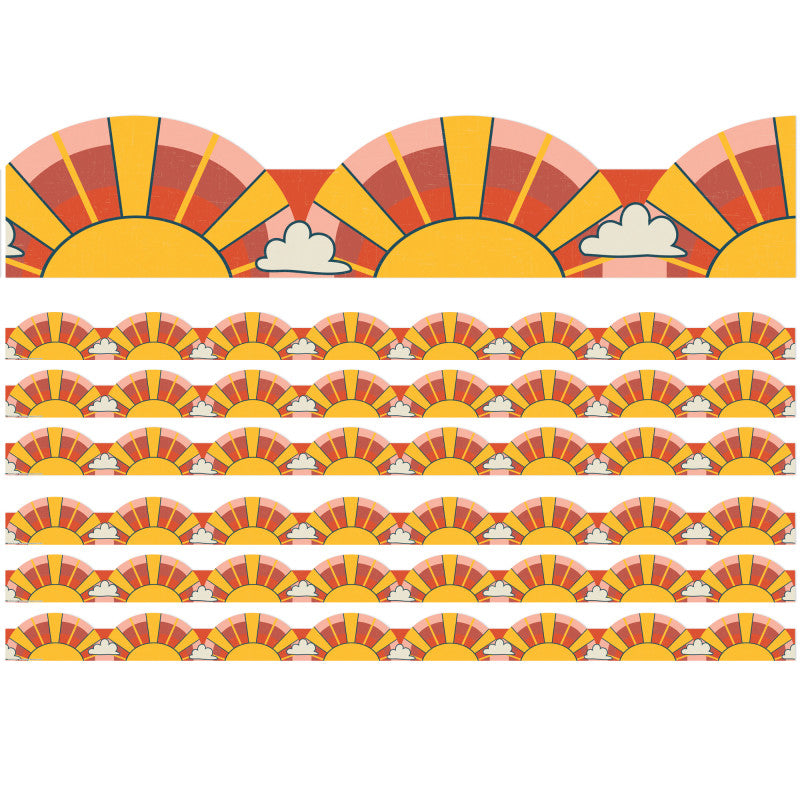 Adventurer Sunrise Deco Trim&reg;, 37 Feet Per Pack, 6 Packs