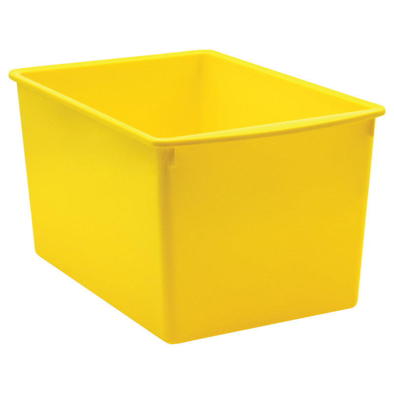 Yellow Plastic Multi-Purpose Bin