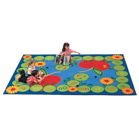 ABC Caterpillar Rug 5'10" x 8'4" Rectangle