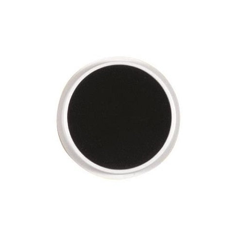 Center Enterprises Jumbo Circular Washable Stamp Pad, 6", Black