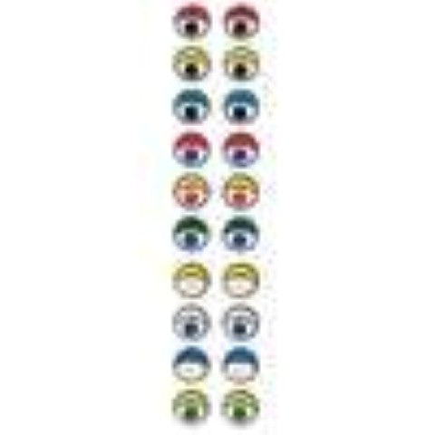Ready2Learn™ Creative Stickers - Colored Eyes - 2000 pcs.