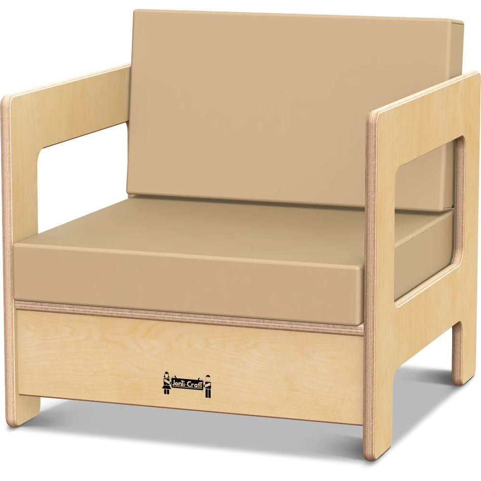 Jonti-Craft® Living Room Chair, Wheat